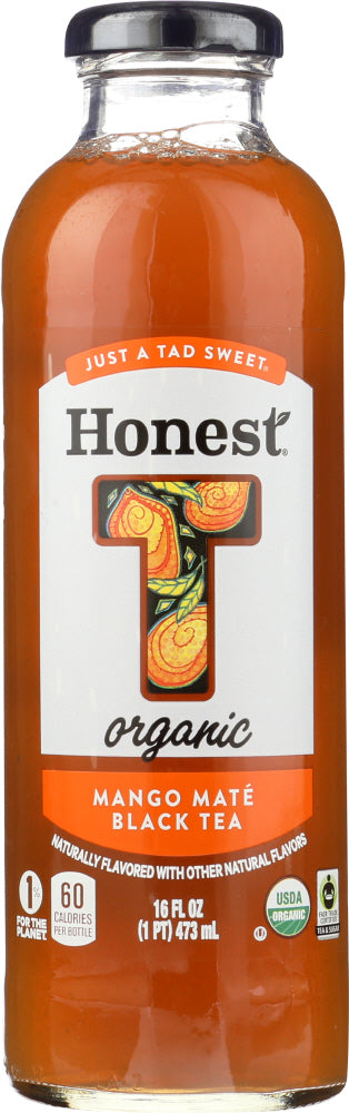 HONEST TEA: Organic Mango Mate Black Tea, 16 fo - Vending Business Solutions