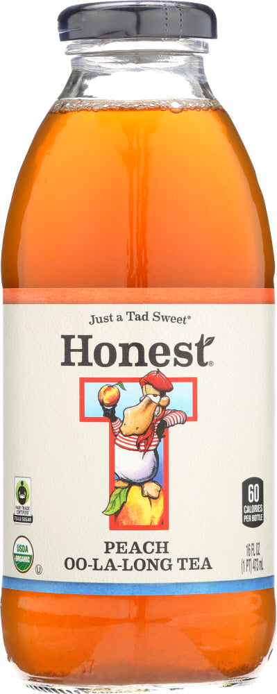 HONEST TEA: Organic Oolong Tea Peach Oo-La-Long, 16 oz - Vending Business Solutions