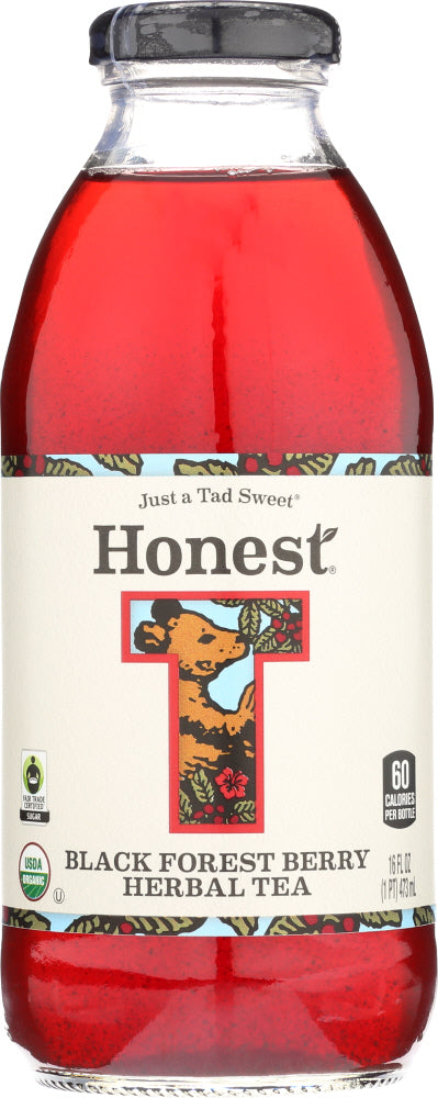 HONEST TEA: Organic Black Frost Berry Tea Bottle, 16 Oz - Vending Business Solutions