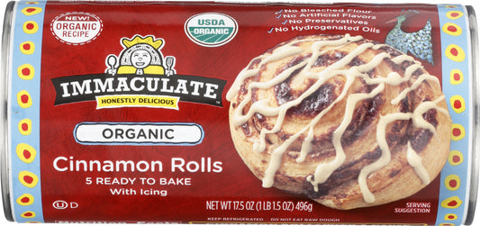 IMMACULATE BAKING: Cinnamon Rolls, 17.5 oz - Vending Business Solutions