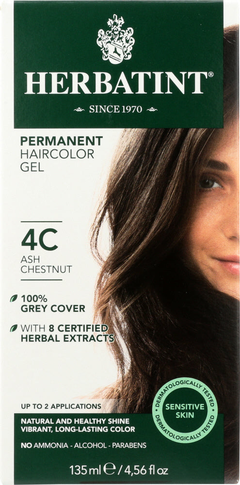 HERBATINT: Hair Color 4C Ash Chestnut, 4.56 oz - Vending Business Solutions