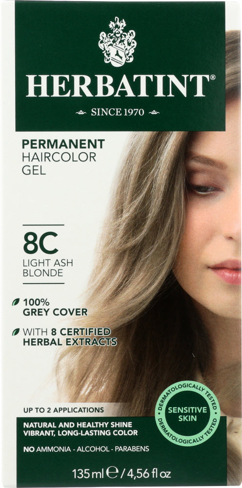 HERBATINT: Hair Color 8c Ash Blonde Lite, 4.56 oz - Vending Business Solutions