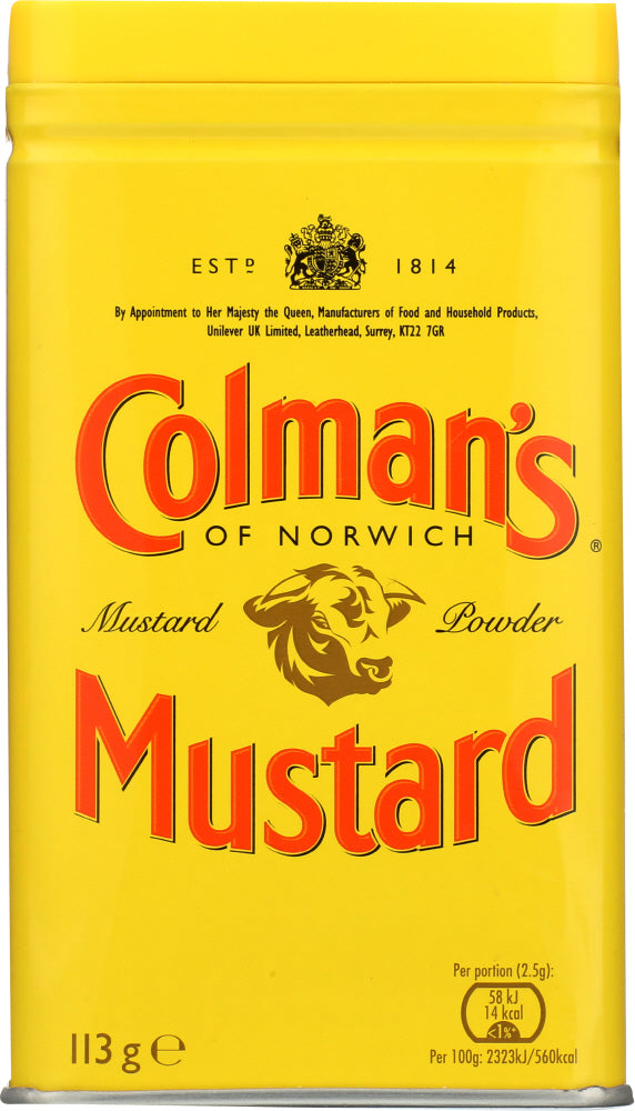 COLMAN'S: Dry Mustard, 4 oz - Vending Business Solutions