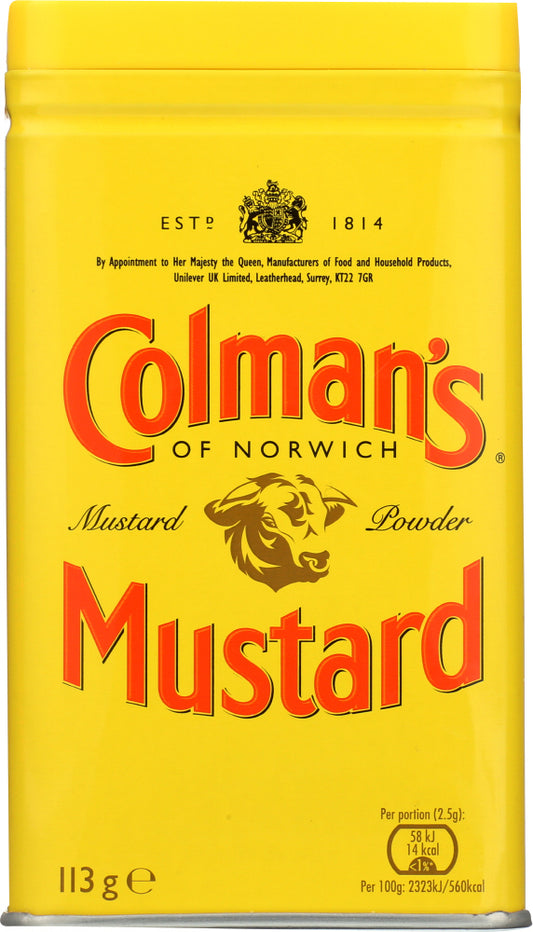 COLMANS: Dry Mustard, 4 oz - Vending Business Solutions