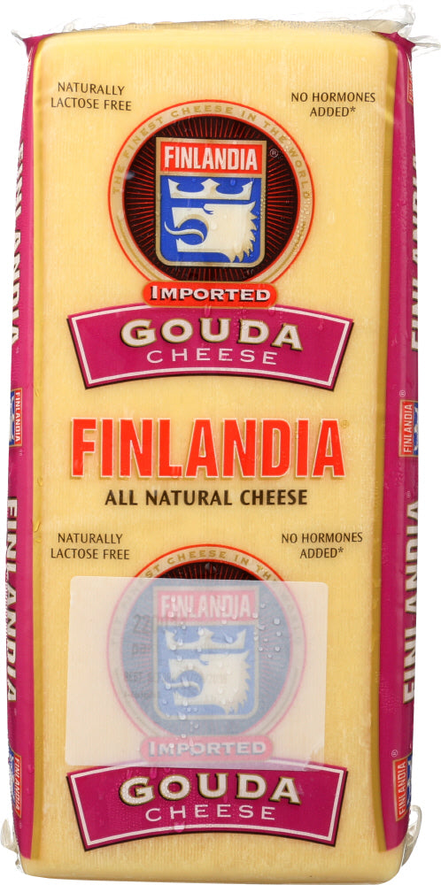 FINLANDIA CHEESE: Cheese Gouda Imported Loaf, 6.2 lb - Vending Business Solutions