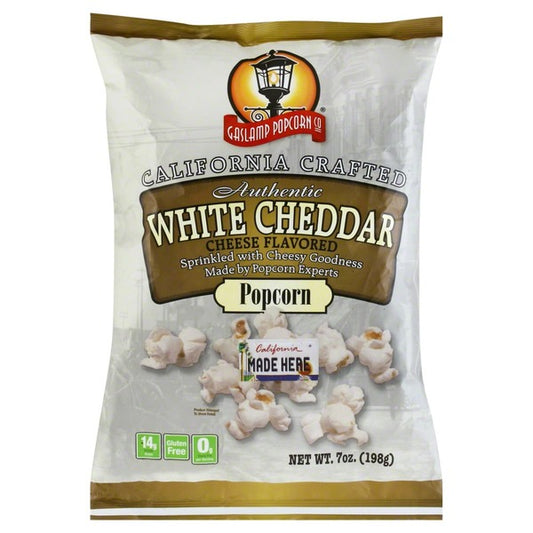 GASLAMP POPCORN: White Cheddar Popcorn, 7 oz - Vending Business Solutions