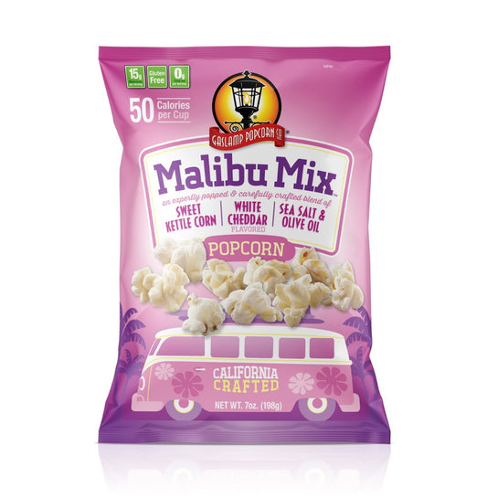 GASLAMP POPCORN: Malibu Mix Popcorn, 7 oz - Vending Business Solutions