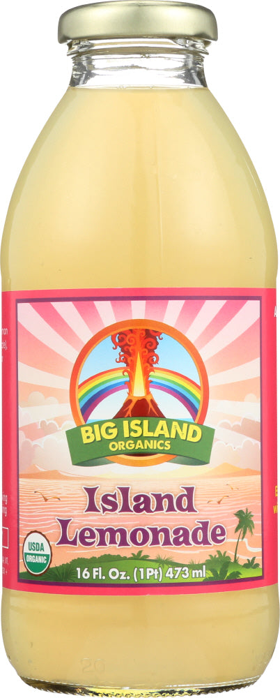 BIG ISLAND ORGANICS: Island Lemonade Organic Juice, 16 oz - Vending Business Solutions
