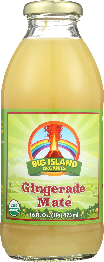 BIG ISLAND ORGANICS: Organic Gingerade Mate Juice, 16 oz - Vending Business Solutions