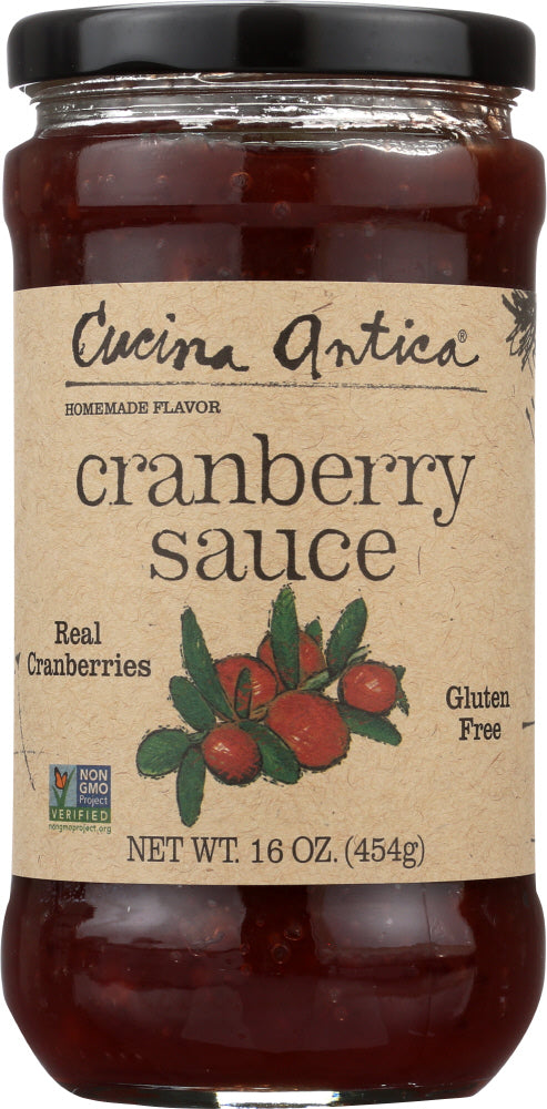 CUCINA ANTICA: Cranberry Sauce, 16 oz - Vending Business Solutions