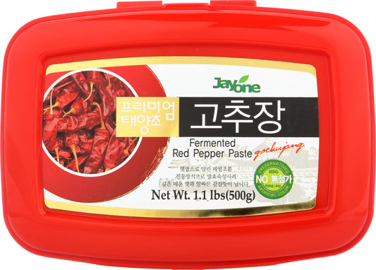 JAYONE: Fermented Red Pepper Paste, 1.1 lb - Vending Business Solutions