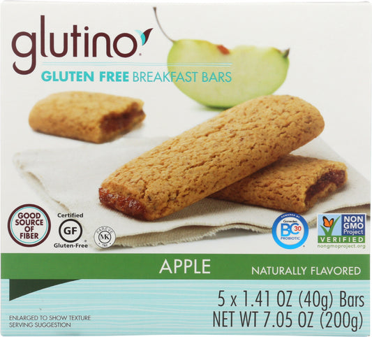 GLUTINO: Bar Oven Baked Apple, 7.05 oz - Vending Business Solutions