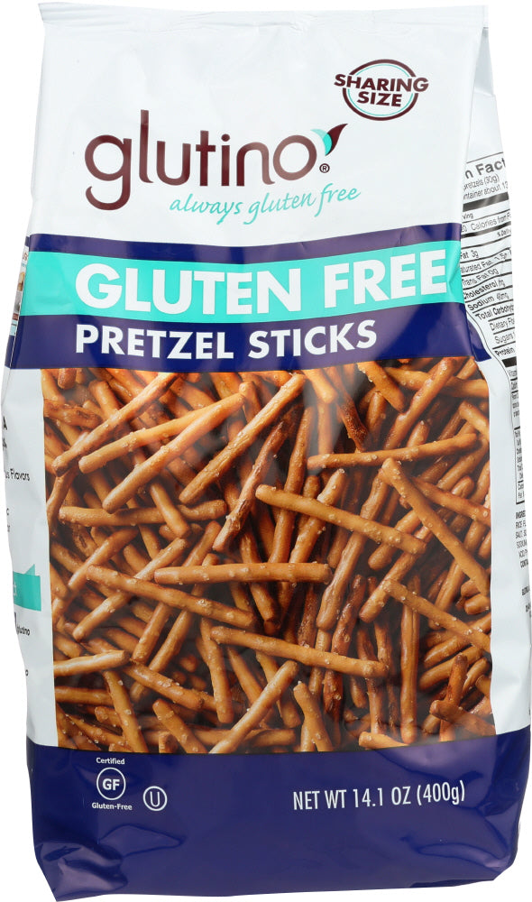 GLUTINO: Gluten Free Pretzel Twists, 14.1 oz - Vending Business Solutions