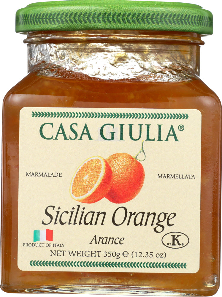 CASA GIULIA: Sicilian Orange Marmalade, 12.35 oz - Vending Business Solutions