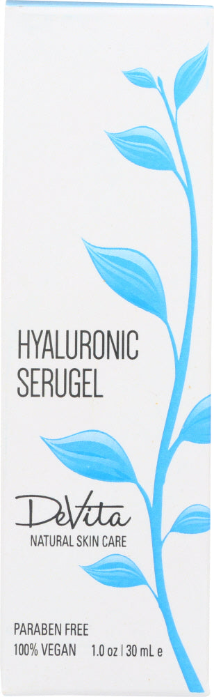DEVITA: Hyaluronic Serugel Age Defying Moisture Boost, 1 oz - Vending Business Solutions
