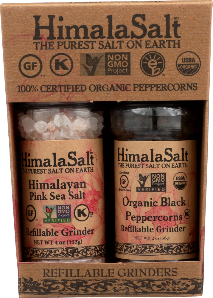 HIMALA SALT: Sea Salt & Tellicherry Peppercorn Organic, 6 oz - Vending Business Solutions