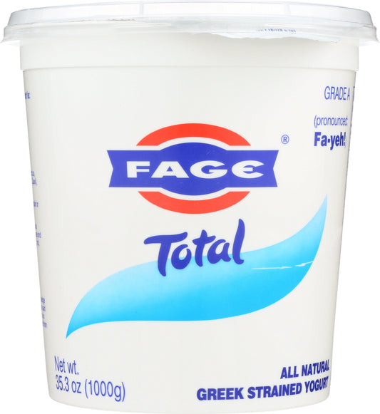 FAGE: Total Greek Strained Yogurt, 35.3 oz - Vending Business Solutions