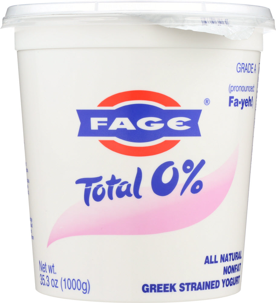 FAGE: Total 0% Nonfat Greek Strained Yogurt, 35.3 oz - Vending Business Solutions