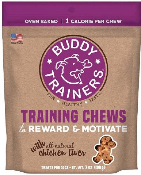 BUDDY BISCUITS: Training Chews Chicken Liver, 7 oz - Vending Business Solutions