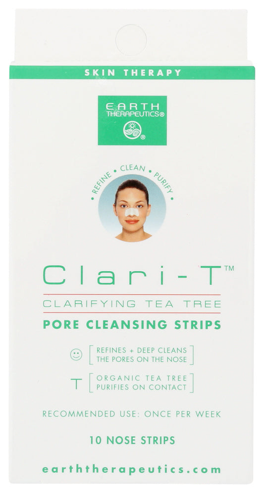 EARTH THERAPEUTICS: Clari T Cleansing Strips, 1 ea - Vending Business Solutions