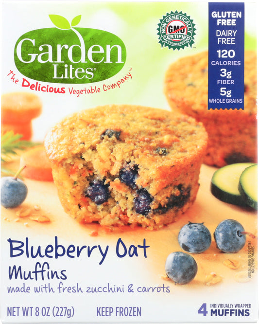 GARDEN LITES: Blueberry Oat Muffins, 8 oz - Vending Business Solutions