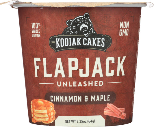 KODIAK: Unleashed Flapjack Cinnamon & Maple Cup, 2.25 oz - Vending Business Solutions