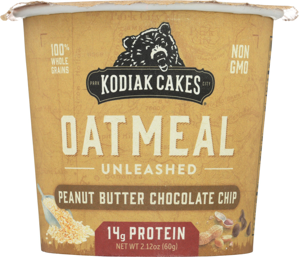 KODIAK: Chocolate Peanut Butter Oatmeal in a Cup, 2.12 oz - Vending Business Solutions
