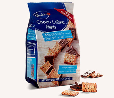 BAHLSEN: Choco Leibniz Minis, 4.4 oz - Vending Business Solutions
