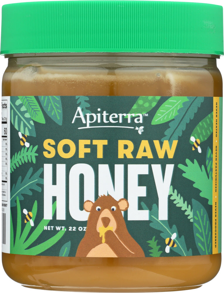 APITERRA: Honey Raw Soft, 22 oz - Vending Business Solutions