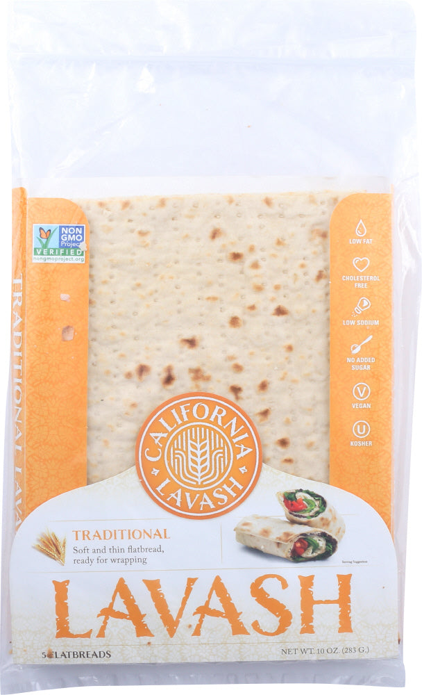 CALIFORNIA LAVASH: Traditional Lavash Flat Bread, 10 oz - Vending Business Solutions
