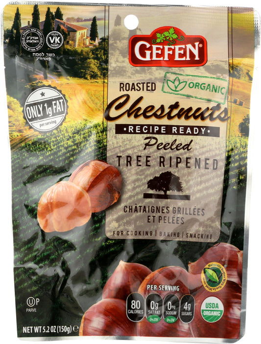 GEFEN: Whole Chestnuts Roasted and Peeled, 5.2 oz - Vending Business Solutions