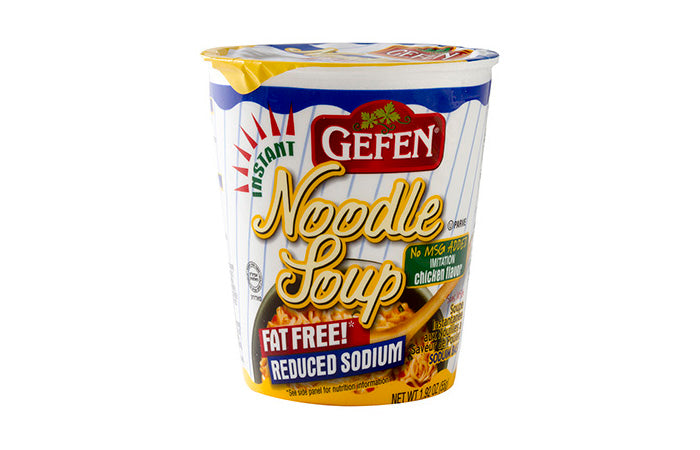 GEFEN: Low Sodium No MSG Chicken Noodle Soup Cup, 1.92 oz - Vending Business Solutions