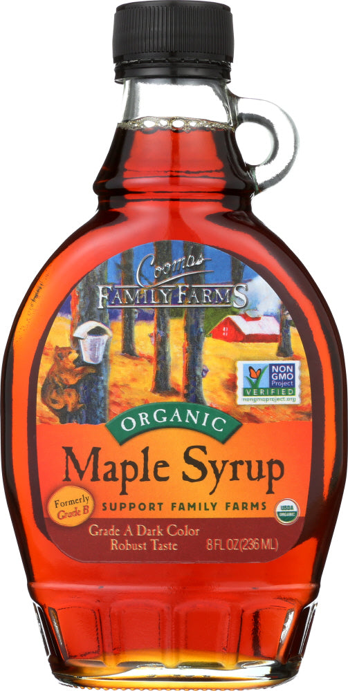COOMBS FAMILY FARMS: Organic Maple Syrup, 8 oz - Vending Business Solutions