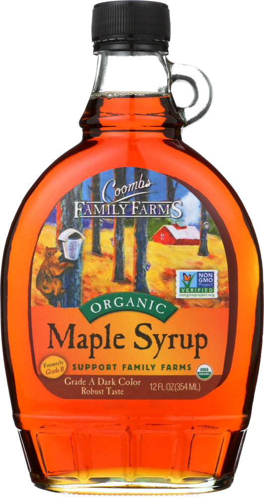 COOMBS FAMILY FARMS: Organic Maple Syrup, 12 oz - Vending Business Solutions