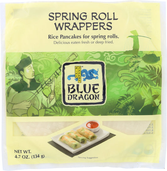 BLUE DRAGON: Vietnamese Spring Roll Wrappers, 4.7 oz - Vending Business Solutions