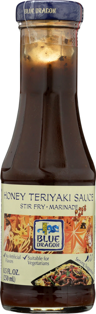 BLUE DRAGON: Honey Teriyaki Stir Fry Sauce, 8.5 oz - Vending Business Solutions
