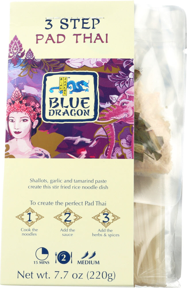 BLUE DRAGON: PAD THAI KIT 3 STEP (7.700 OZ) - Vending Business Solutions