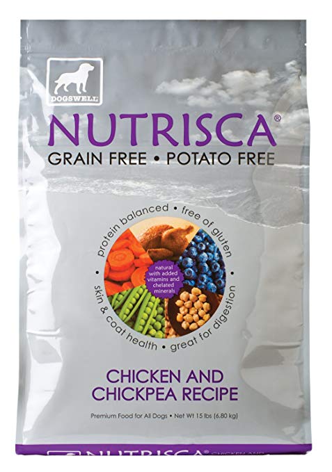 DOGSWELL: Nutrisca Chicken Chickpea, 15 lb - Vending Business Solutions