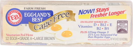 EGGLANDS BEST: Grade A Large Brown Eggs, 1 dz - Vending Business Solutions