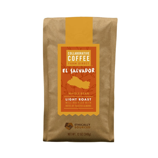 COLLABORATIVE: El Salvador Whole Bean Coffee, 12 oz - Vending Business Solutions