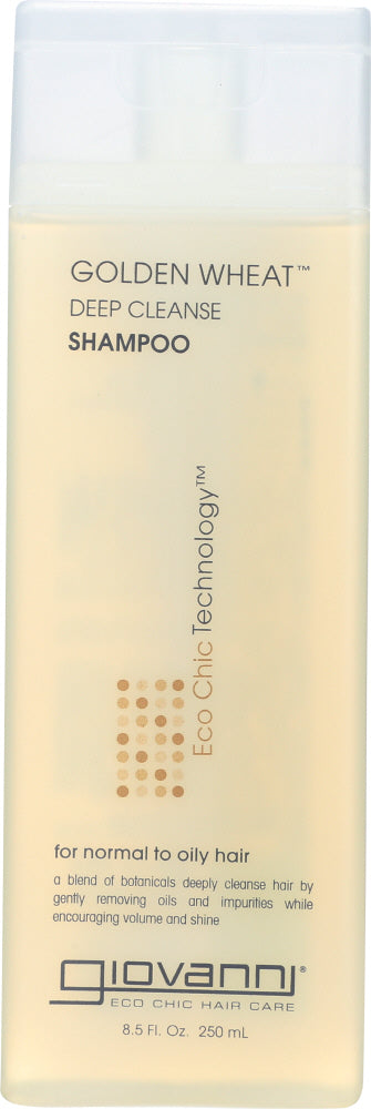 GIOVANNI COSMETICS: Golden Wheat Shampoo For Normal To Oily Hair, 8.5  oz - Vending Business Solutions