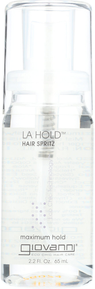 GIOVANNI COSMETICS: L.A. Hold Hair Spray, 2.2oz - Vending Business Solutions