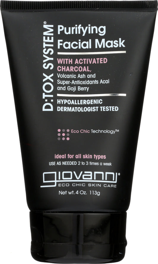 GIOVANNI COSMETICS: Purifying Facial Mask, 4oz - Vending Business Solutions
