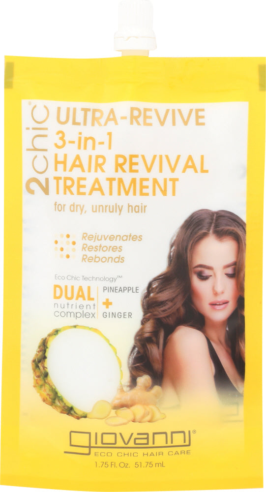 GIOVANNI COSMETICS: Oil Hair Treatment Pineapple Ginger, 1.75 oz - Vending Business Solutions
