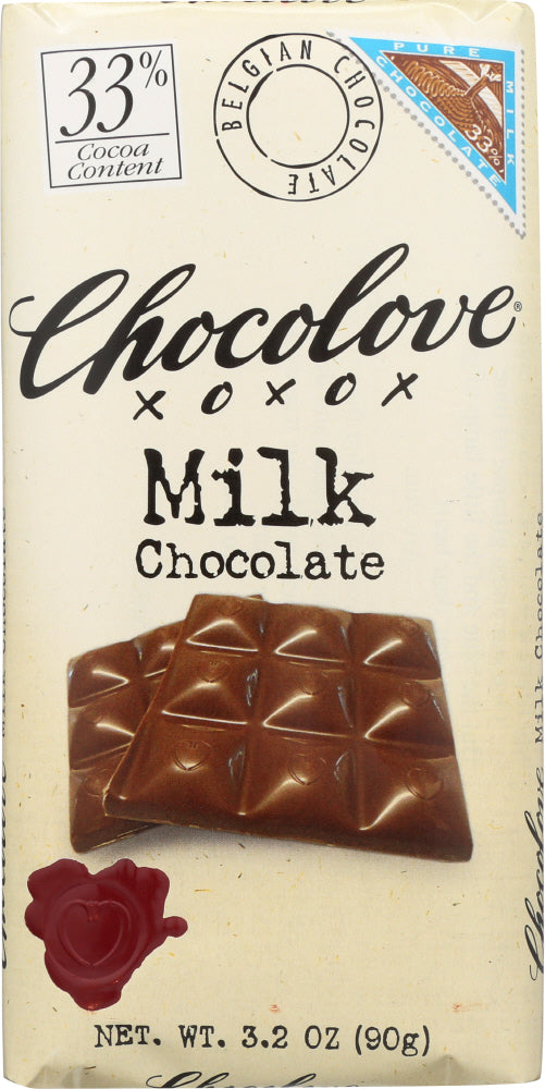 CHOCOLOVE: Milk Chocolate Bar, 3.2 oz - Vending Business Solutions