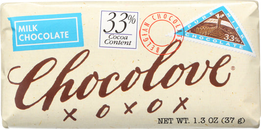 CHOCOLOVE: Mini Milk Chocolate Bar Original, 1.3 oz - Vending Business Solutions