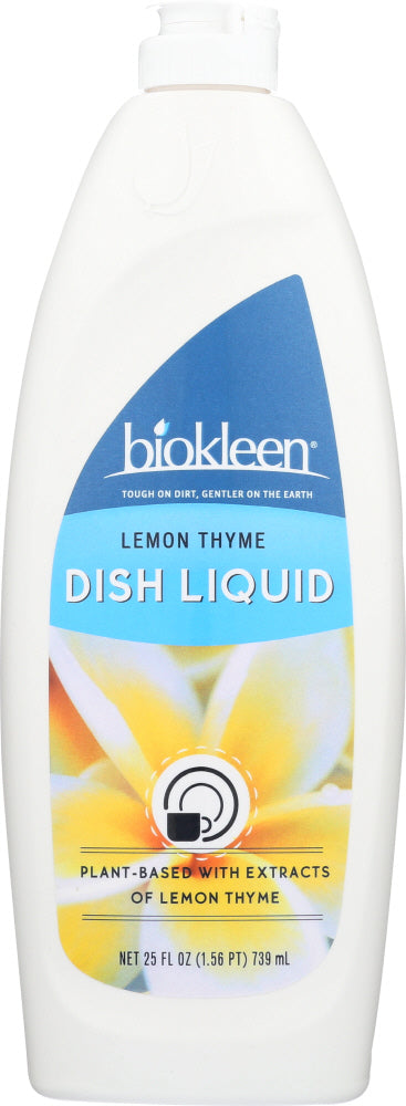BIO KLEEN: Lemon Thyme Dish Liquid, 25 oz - Vending Business Solutions