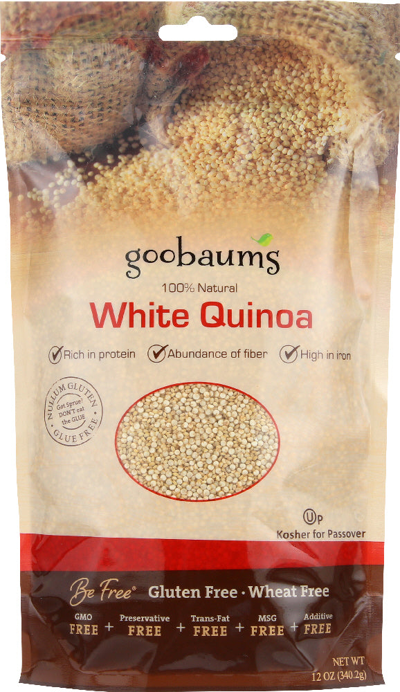 GOLDBAUMS: Quinoa White Gluten Free, 12 oz - Vending Business Solutions