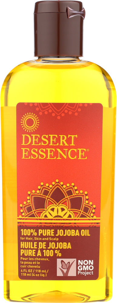 DESERT ESSENCE: 100% Pure Jojoba Oil, 4 oz - Vending Business Solutions