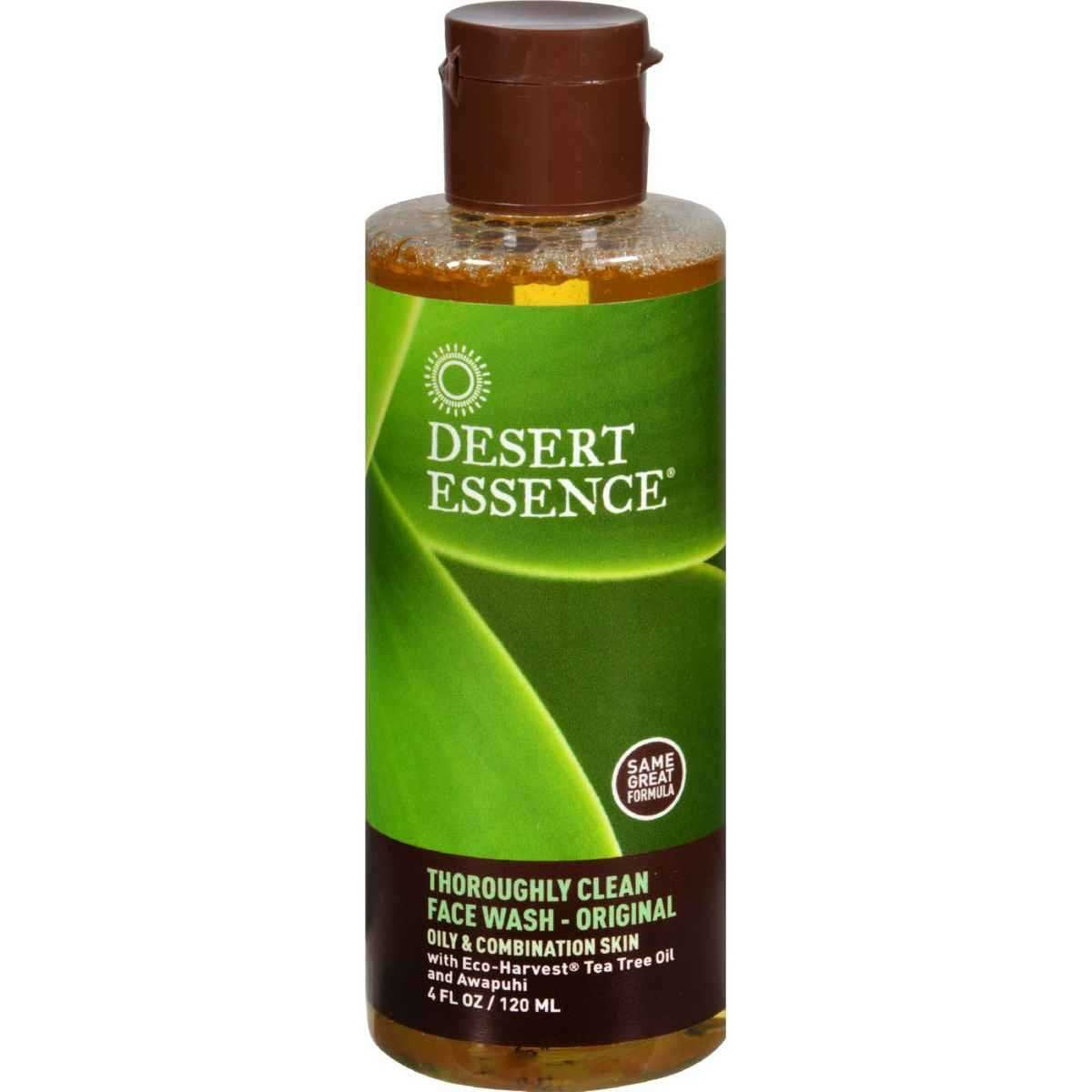 DESERT ESSENCE: Thoroughly Clean Face Wash, 4 oz - Vending Business Solutions